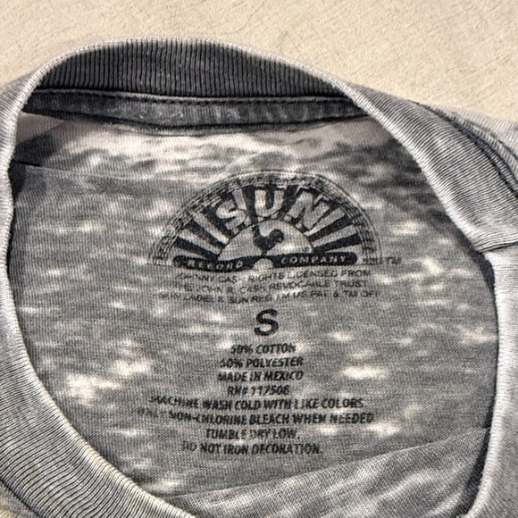 Sun Record Company Paper-thin Gray Men’s T-Shirt - Picture 2 of 6